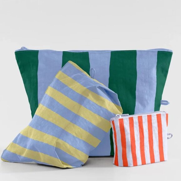 NWT Baggu Go Pouch Set - Painted Stripe - Picture 8 of 9